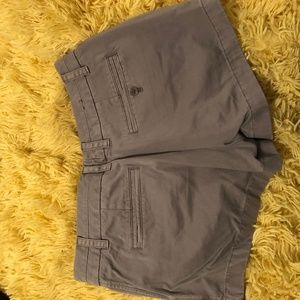 Grey J. Crew Shorts